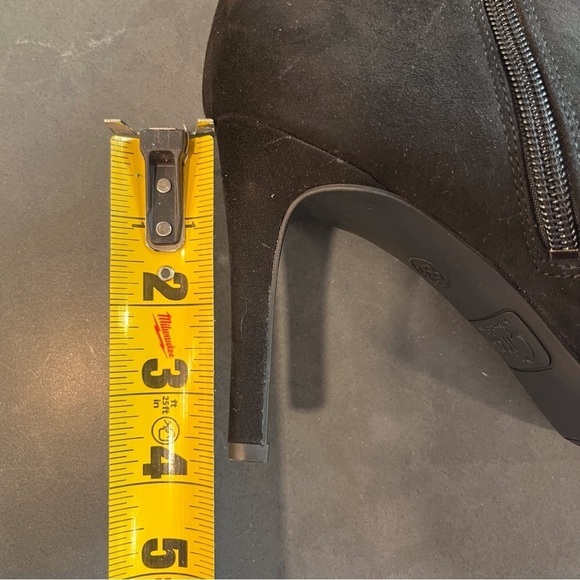 Circus Sam Edelman sz 8.5 Octavia black fabric bead embellished pointy booties - Picture 15 of 15